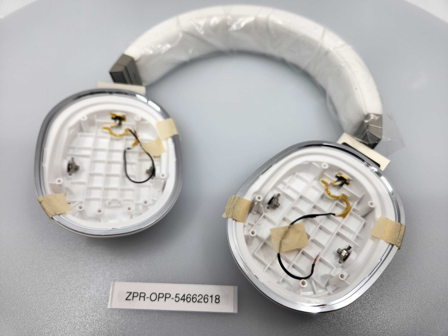 Headband & Earcup assembly for PM-3 Headphones (White)
